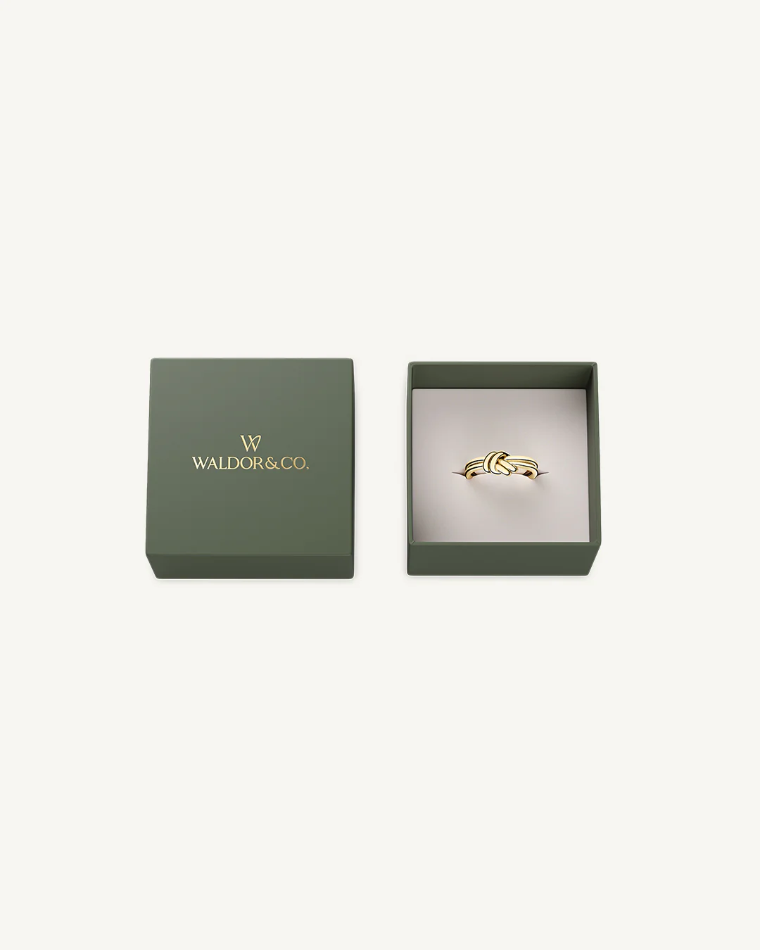Dual Knot Ring Polished - Image 3