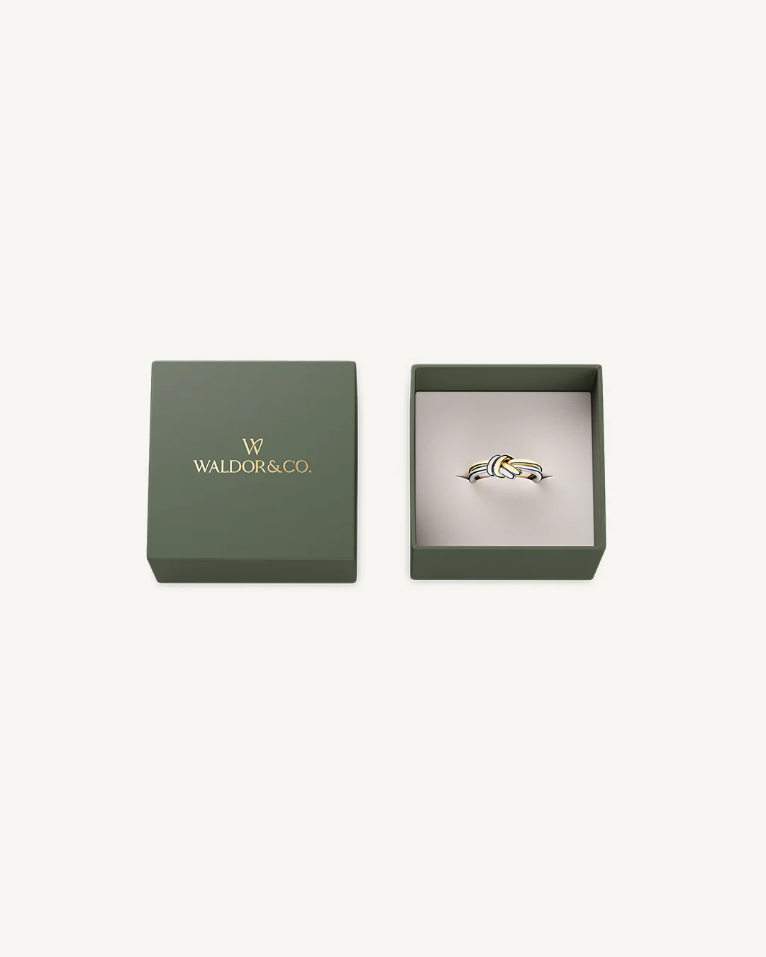 Dual Knot Ring Polished - Image 3